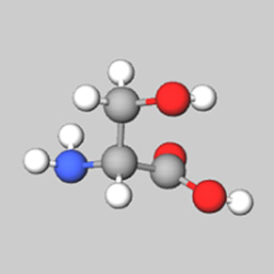 D-セリン分子構造